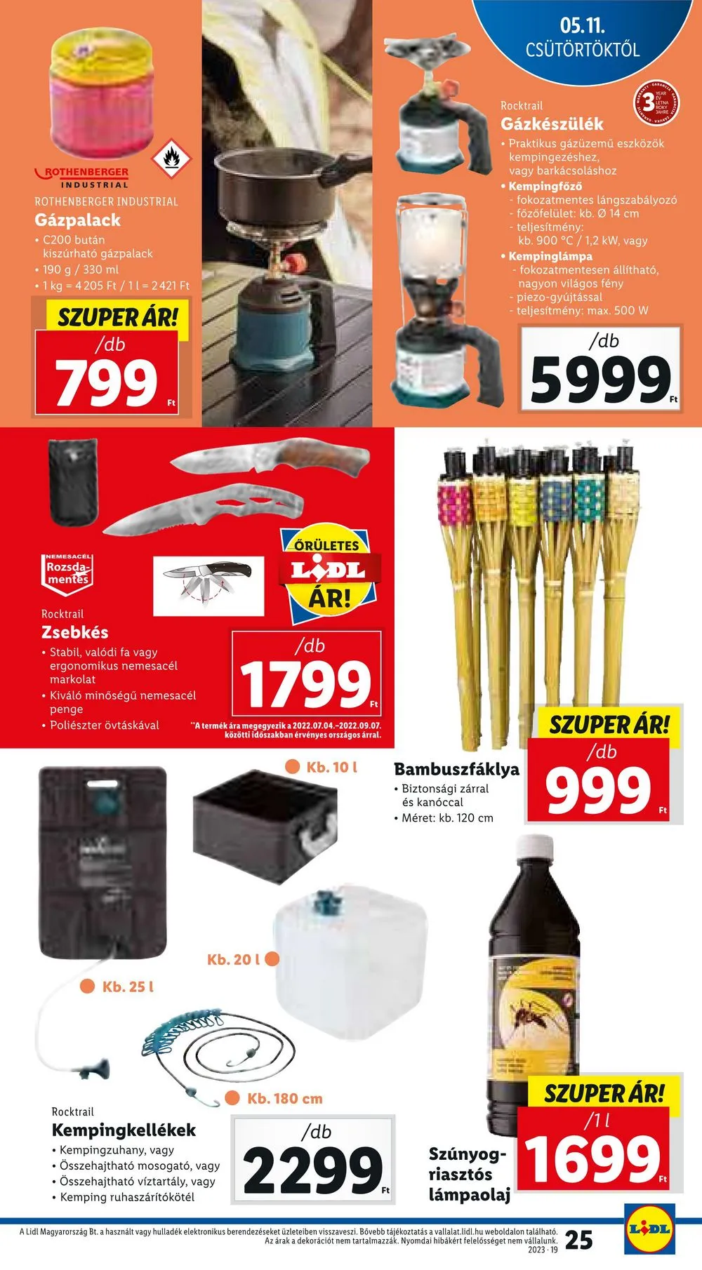 Lidl akciós újság 05.11–05.17 – 25. oldal