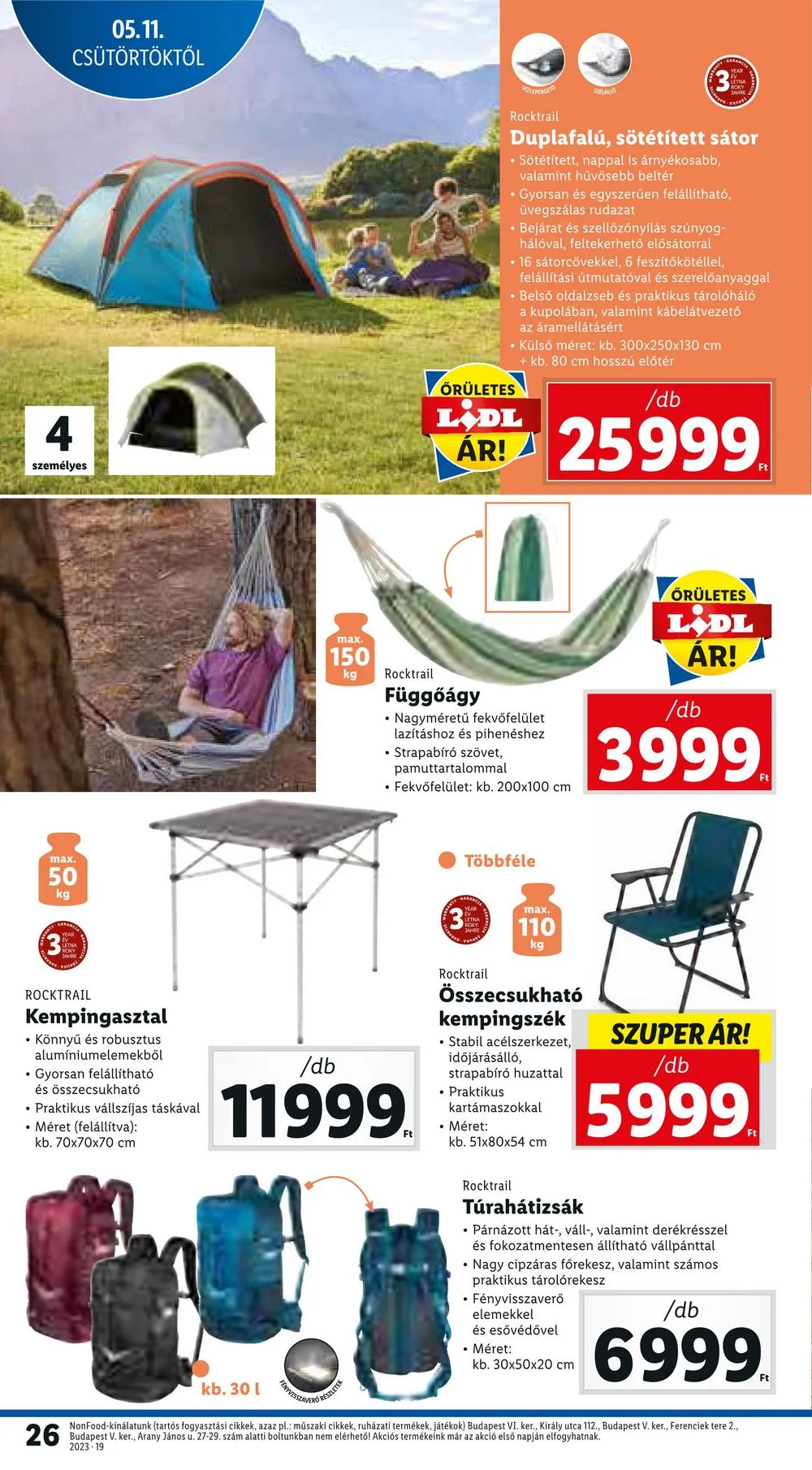 Lidl akciós újság 05.11–05.17 – 26. oldal