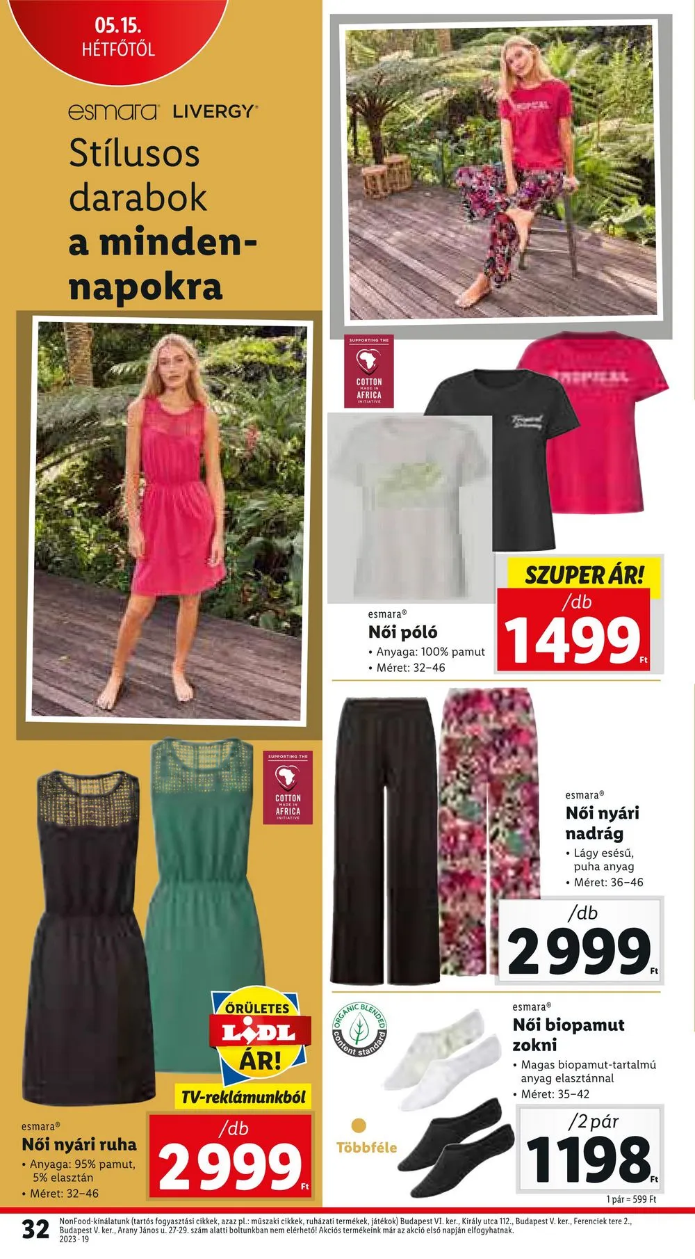 Lidl akciós újság 05.11–05.17 – 32. oldal