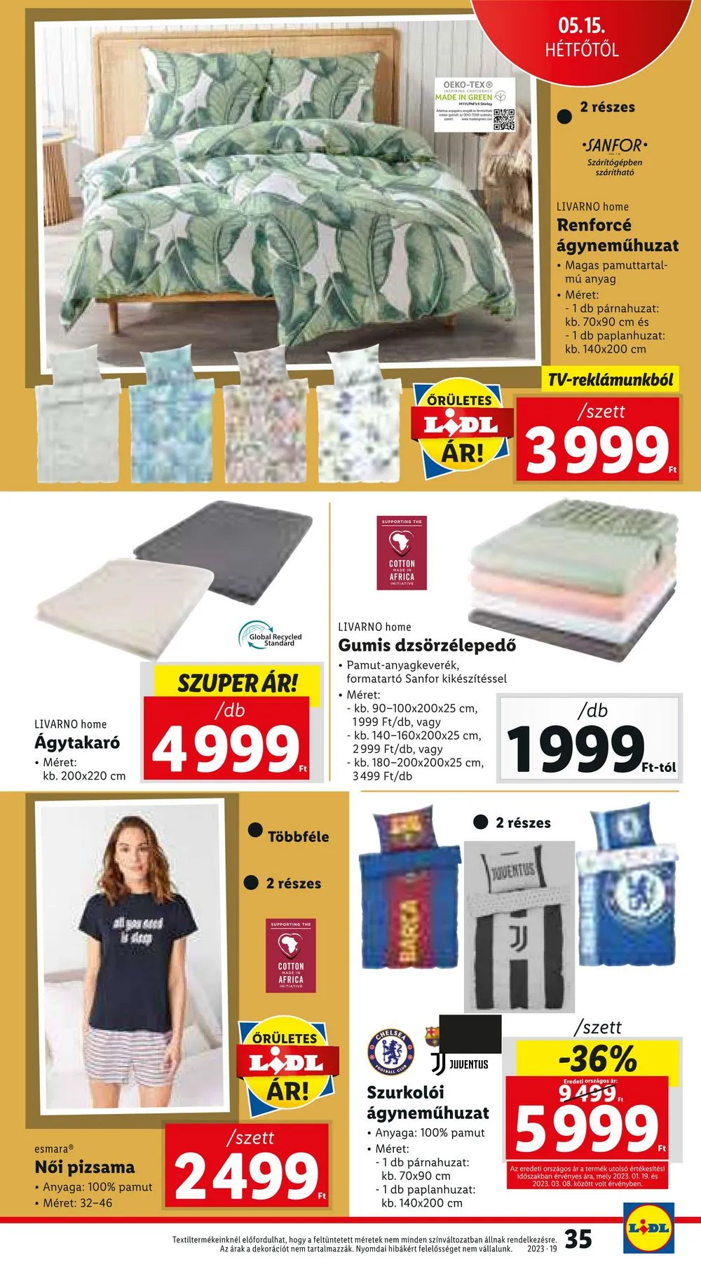 Lidl akciós újság 05.11–05.17 – 35. oldal