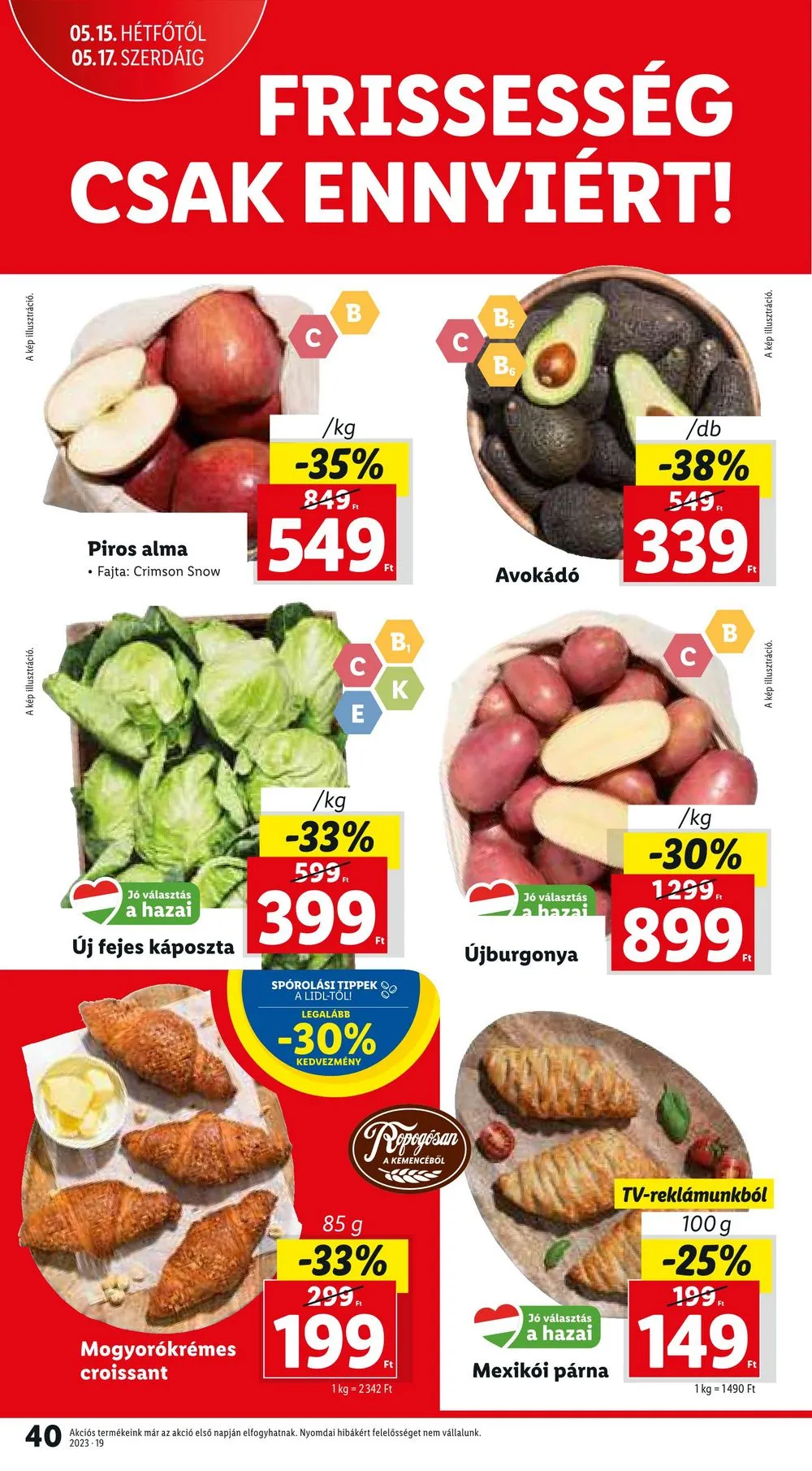 Lidl akciós újság 05.11–05.17 – 40. oldal