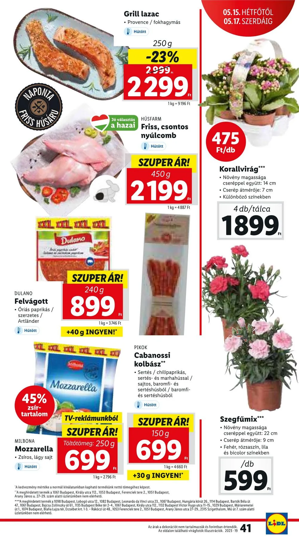 Lidl akciós újság 05.11–05.17 – 41. oldal