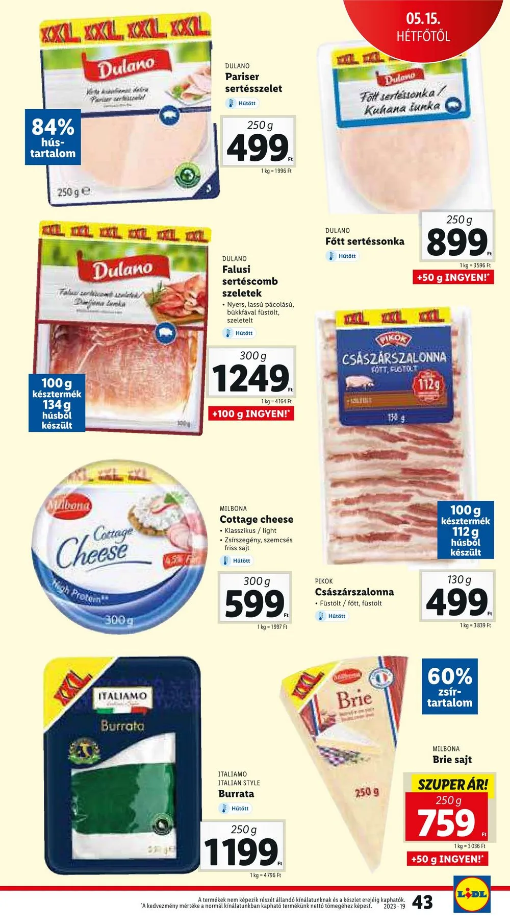 Lidl akciós újság 05.11–05.17 – 43. oldal