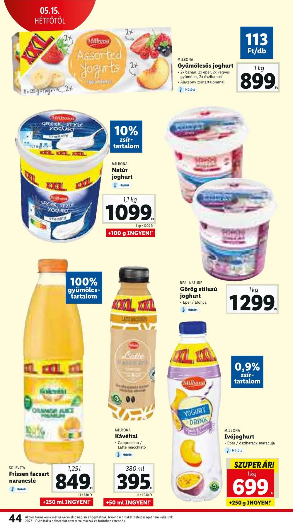 Lidl akciós újság 05.11–05.17 – 44. oldal