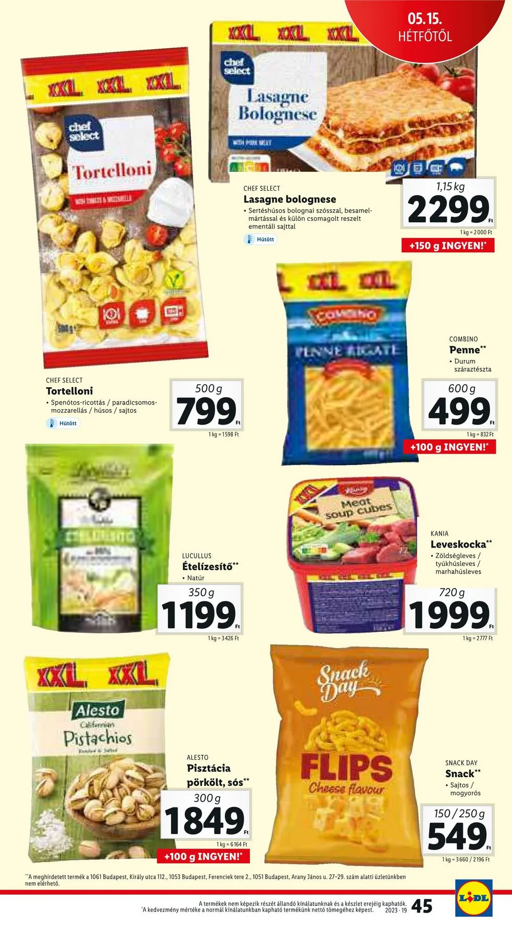 Lidl akciós újság 05.11–05.17 – 45. oldal