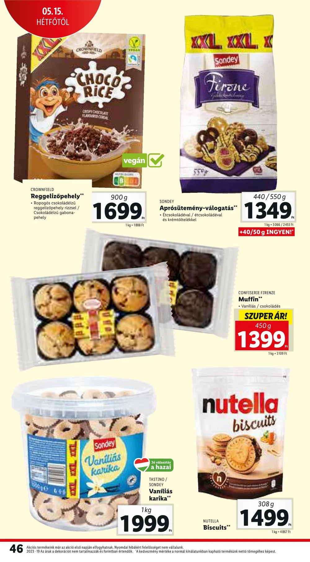 Lidl akciós újság 05.11–05.17 – 46. oldal