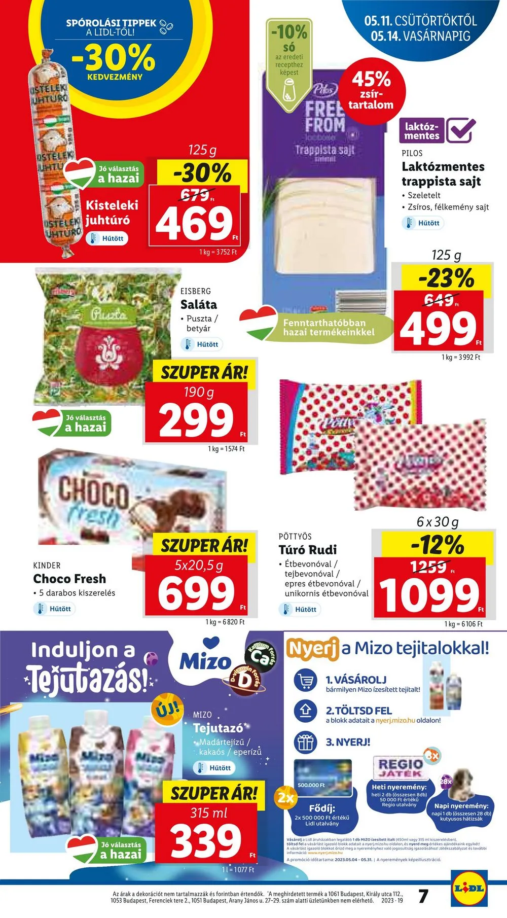 Lidl akciós újság 05.11–05.17 – 7. oldal