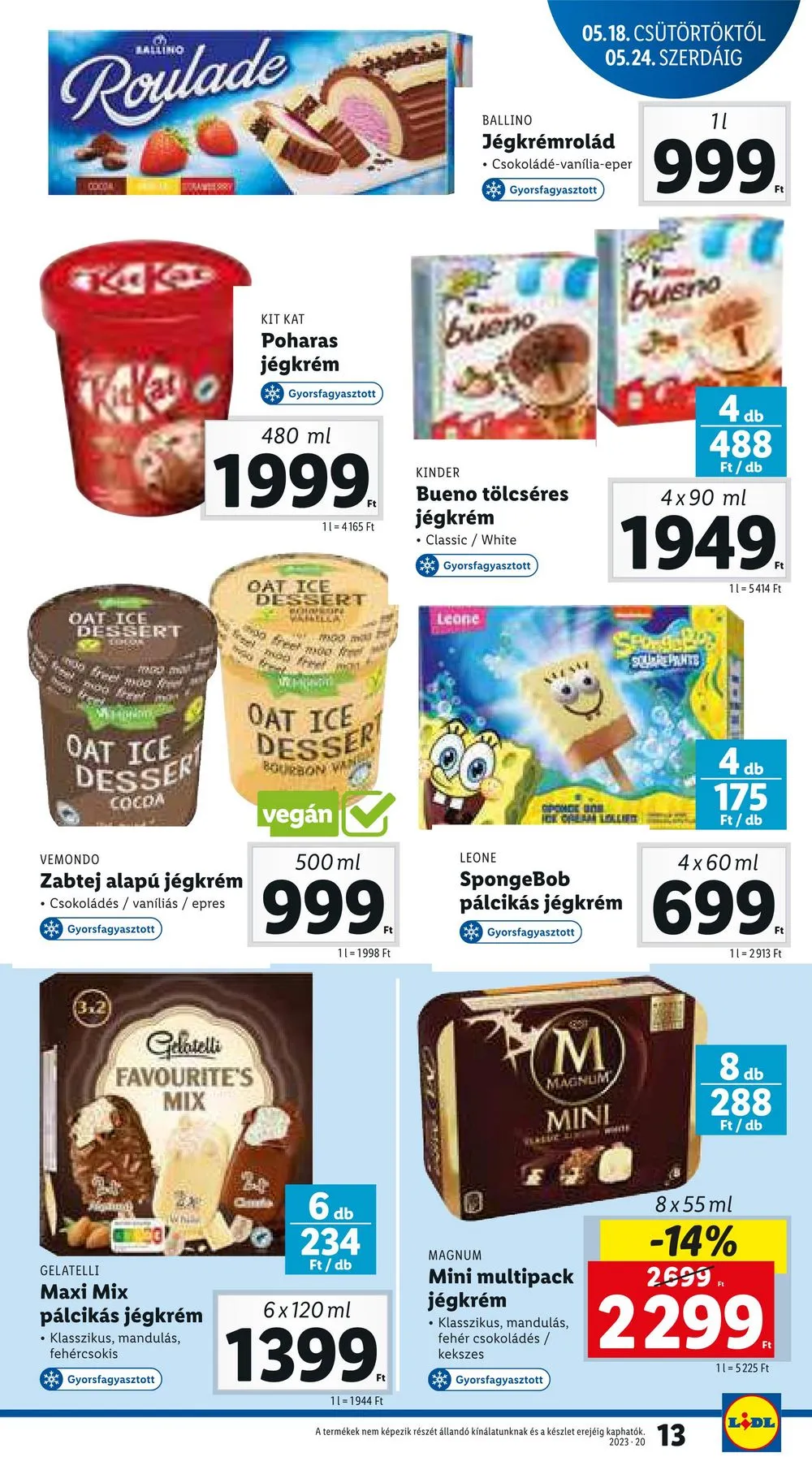 Lidl akciós újság 05.18–05.24 – 13. oldal