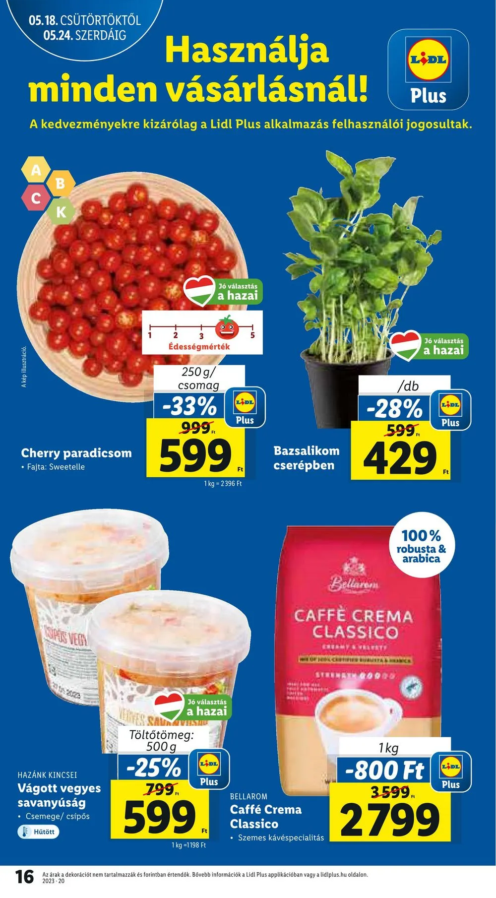 Lidl akciós újság 05.18–05.24 – 16. oldal