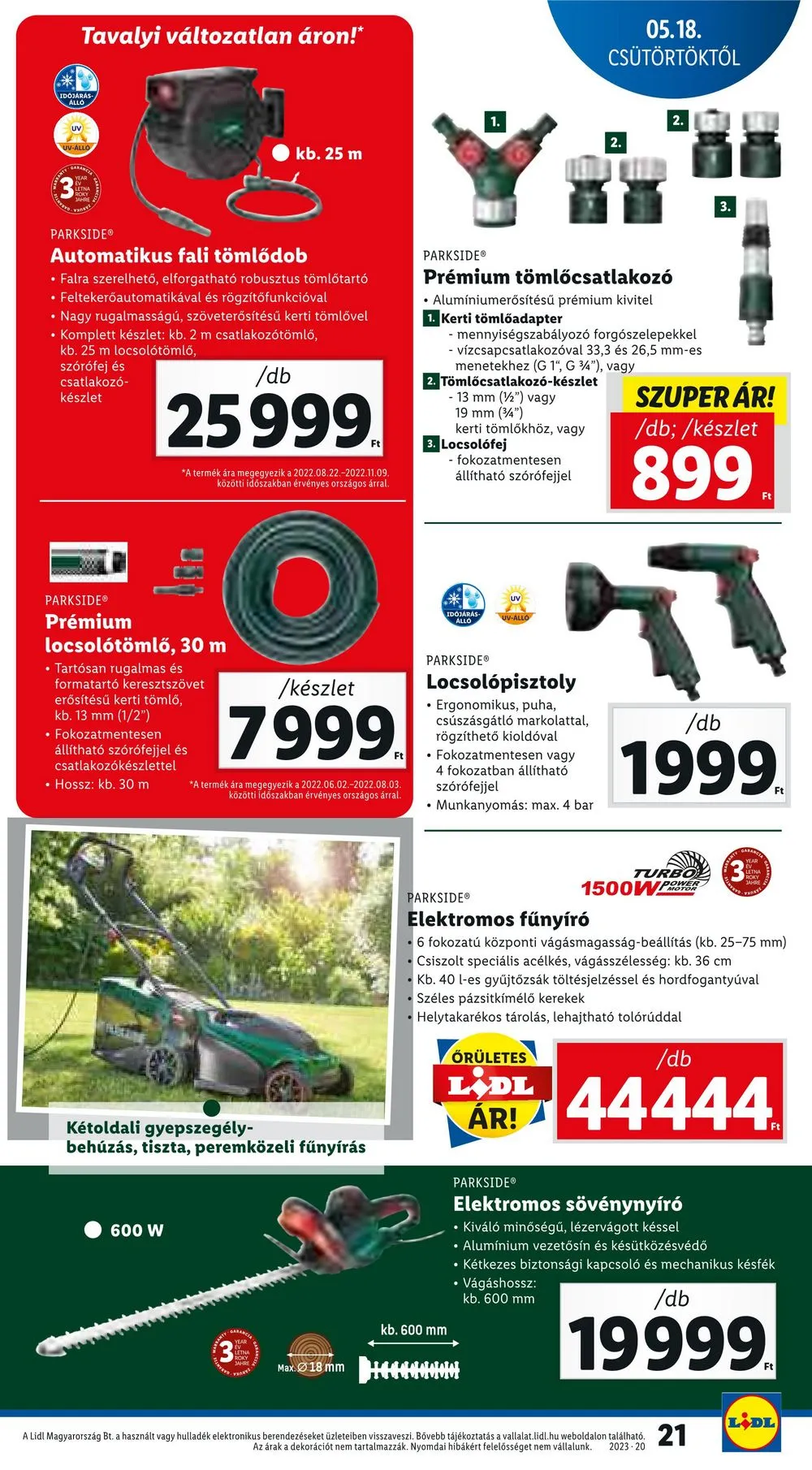Lidl akciós újság 05.18–05.24 – 21. oldal