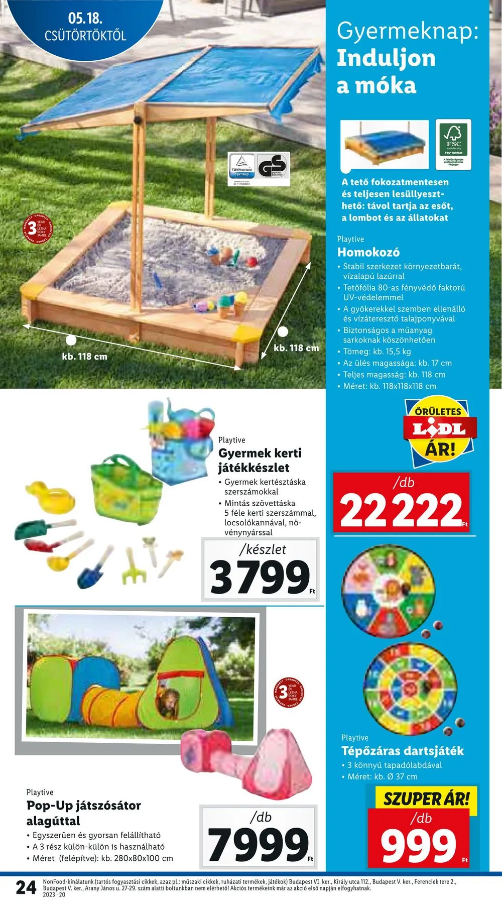 Lidl akciós újság 05.18–05.24 – 24. oldal