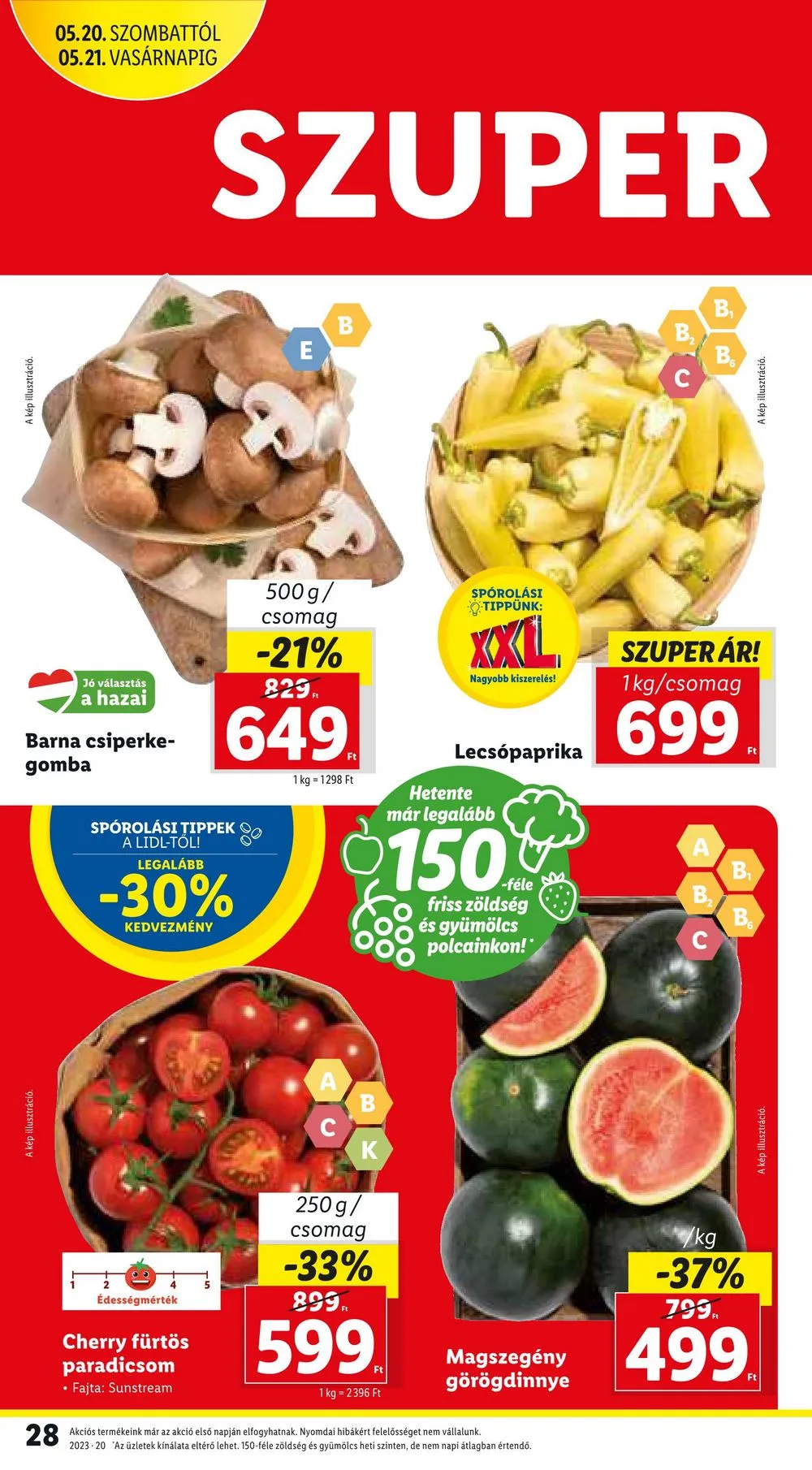 Lidl akciós újság 05.18–05.24 – 28. oldal