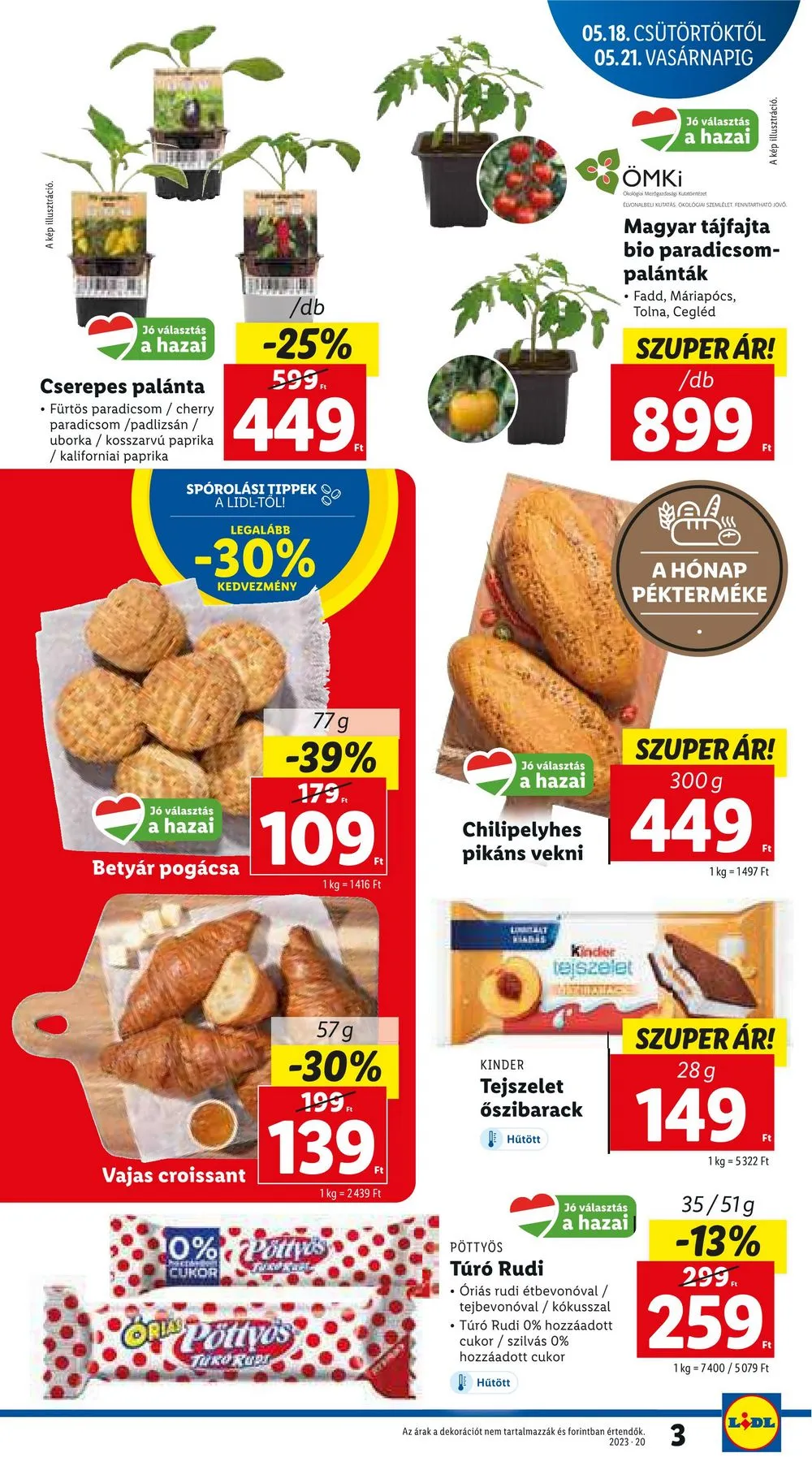Lidl akciós újság 05.18–05.24 – 3. oldal