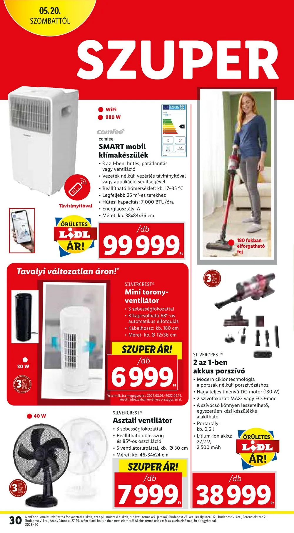 Lidl akciós újság 05.18–05.24 – 30. oldal