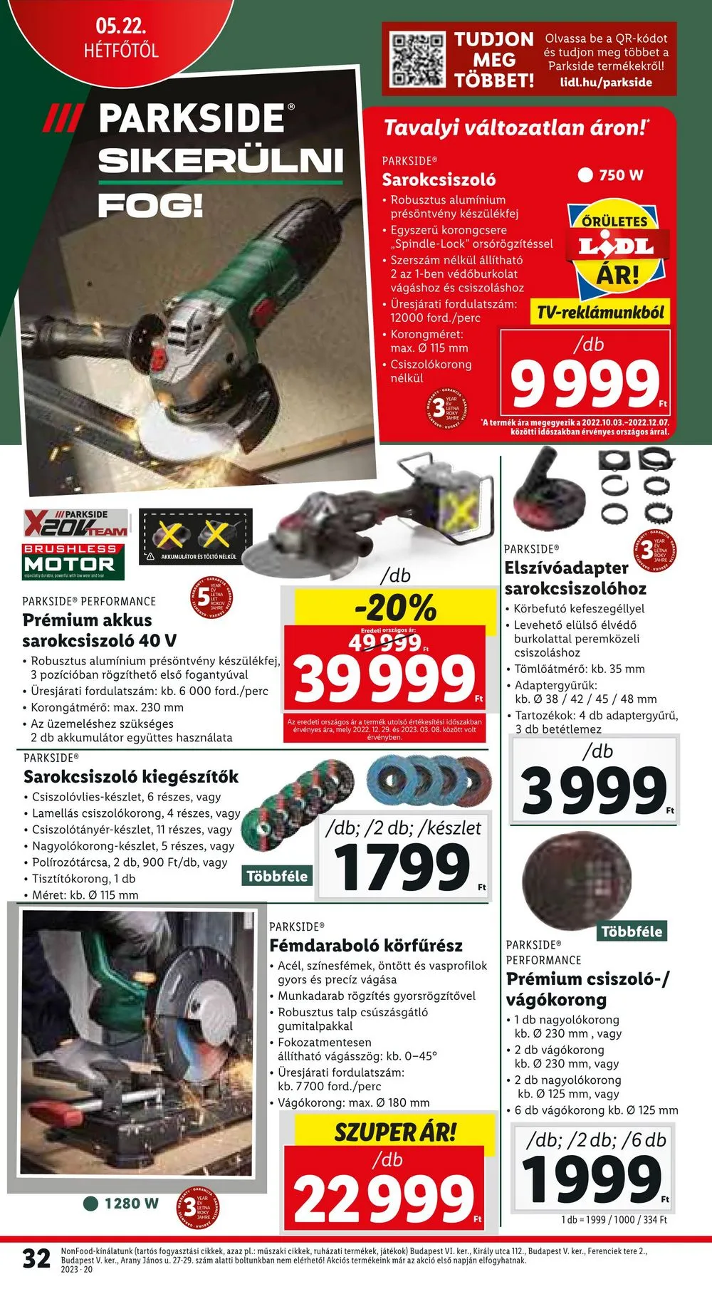 Lidl akciós újság 05.18–05.24 – 32. oldal