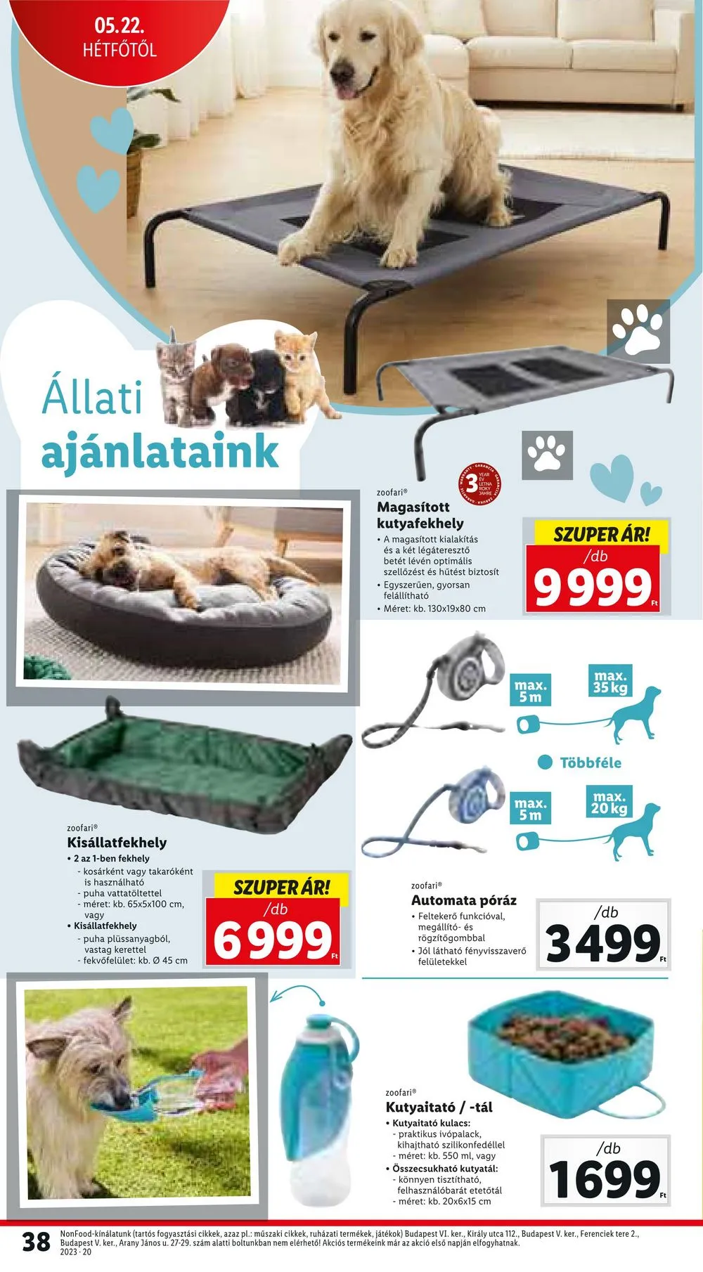 Lidl akciós újság 05.18–05.24 – 38. oldal