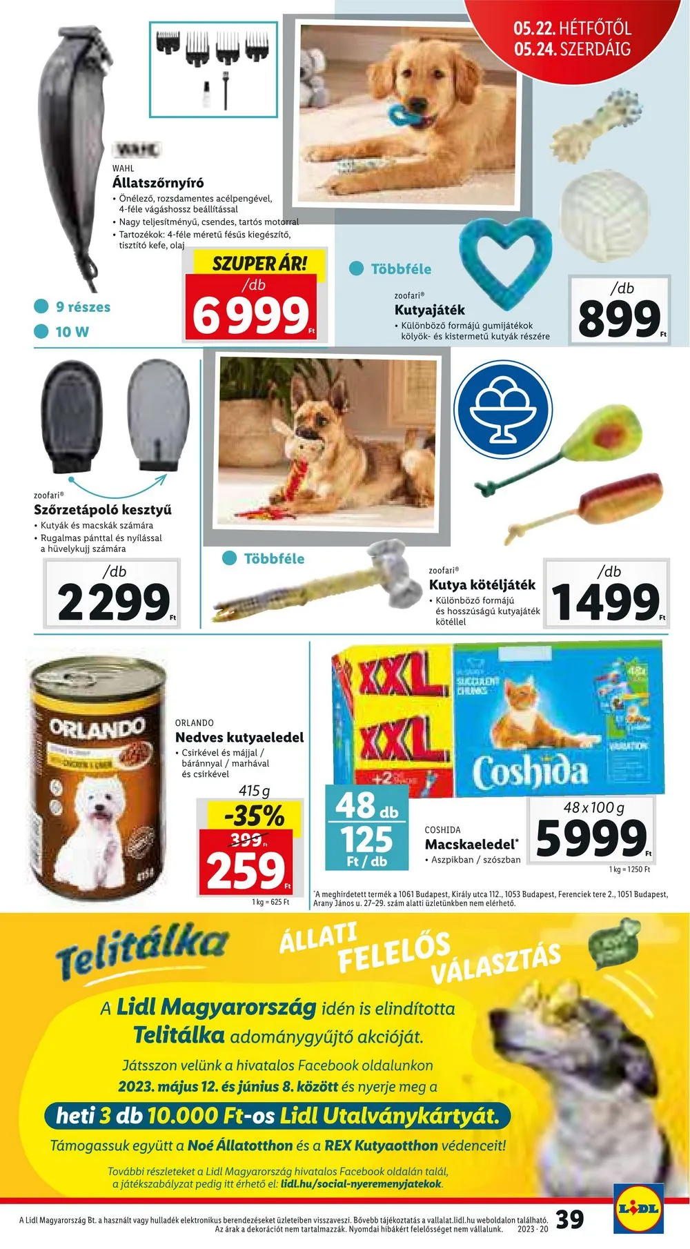 Lidl akciós újság 05.18–05.24 – 39. oldal