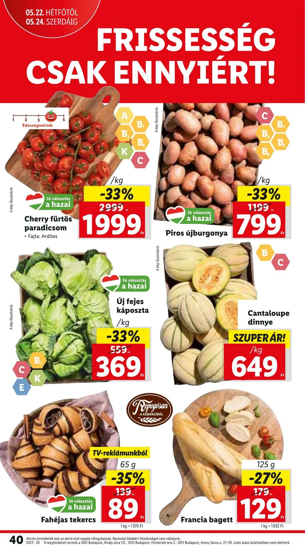Lidl akciós újság 05.18–05.24 – 40. oldal