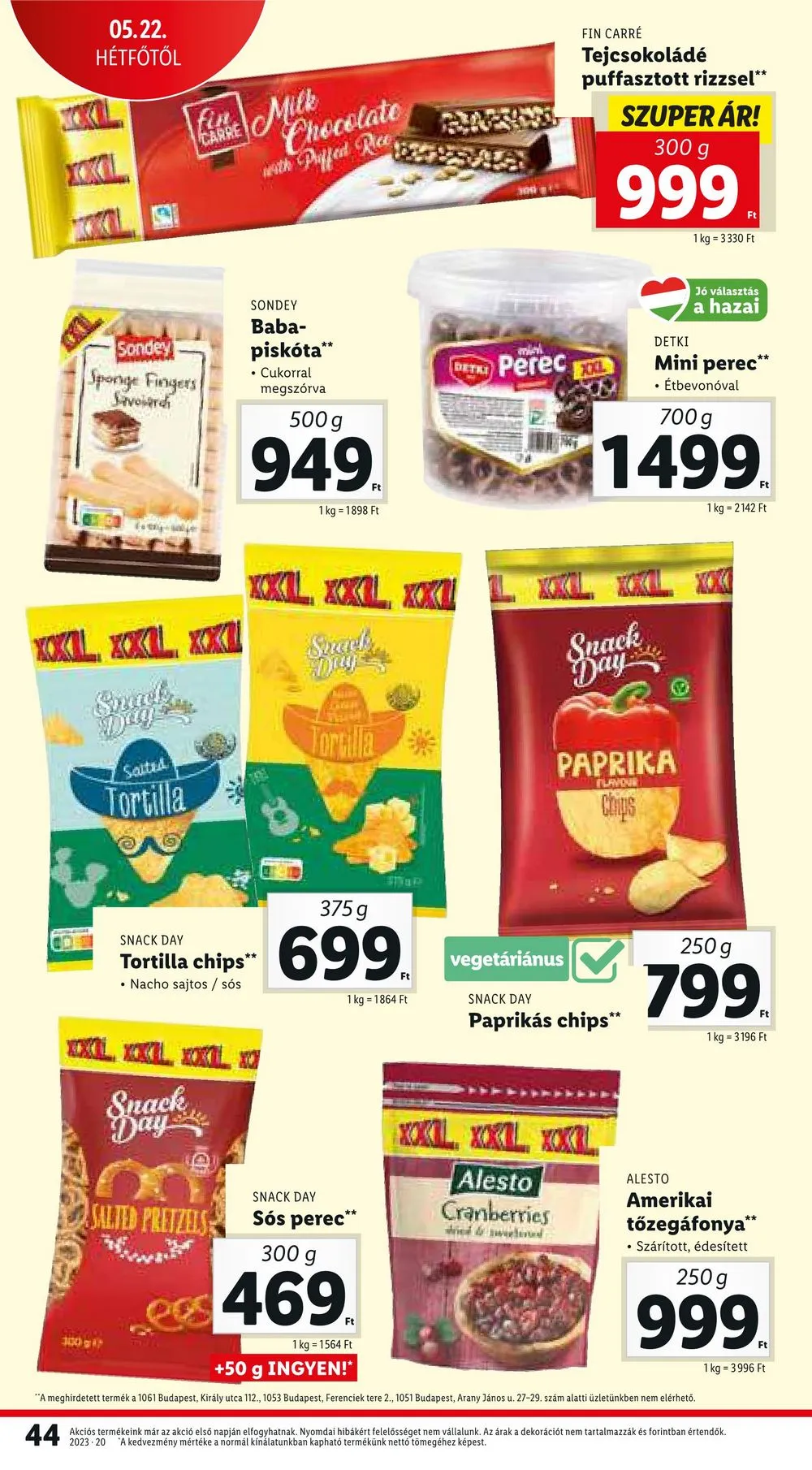 Lidl akciós újság 05.18–05.24 – 44. oldal