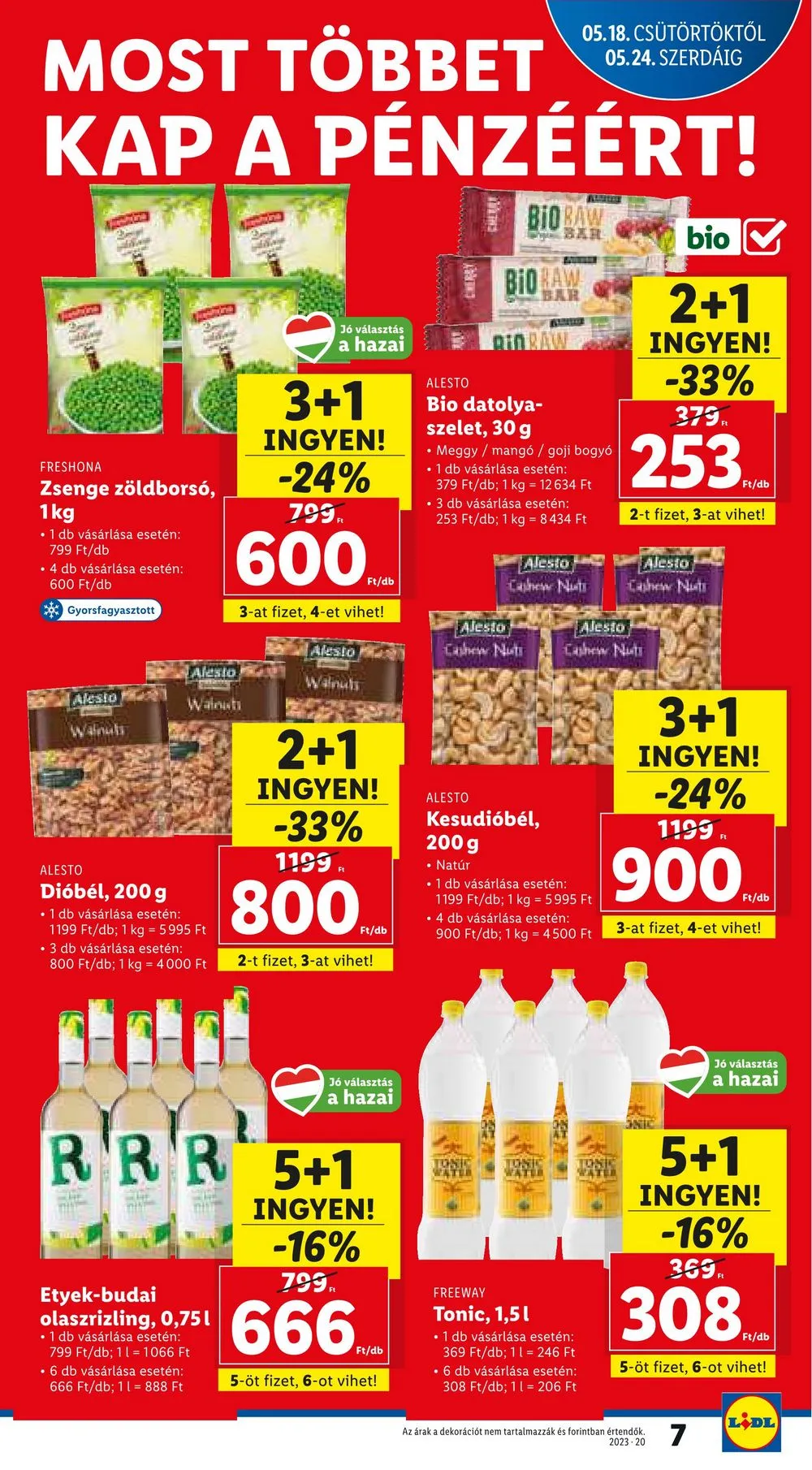 Lidl akciós újság 05.18–05.24 – 7. oldal