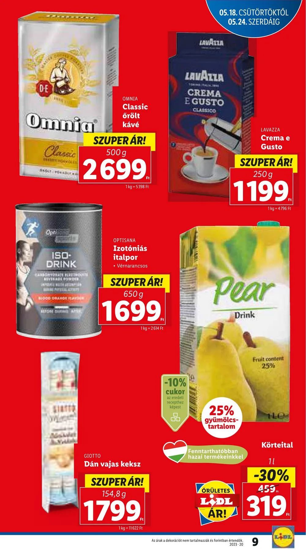 Lidl akciós újság 05.18–05.24 – 9. oldal
