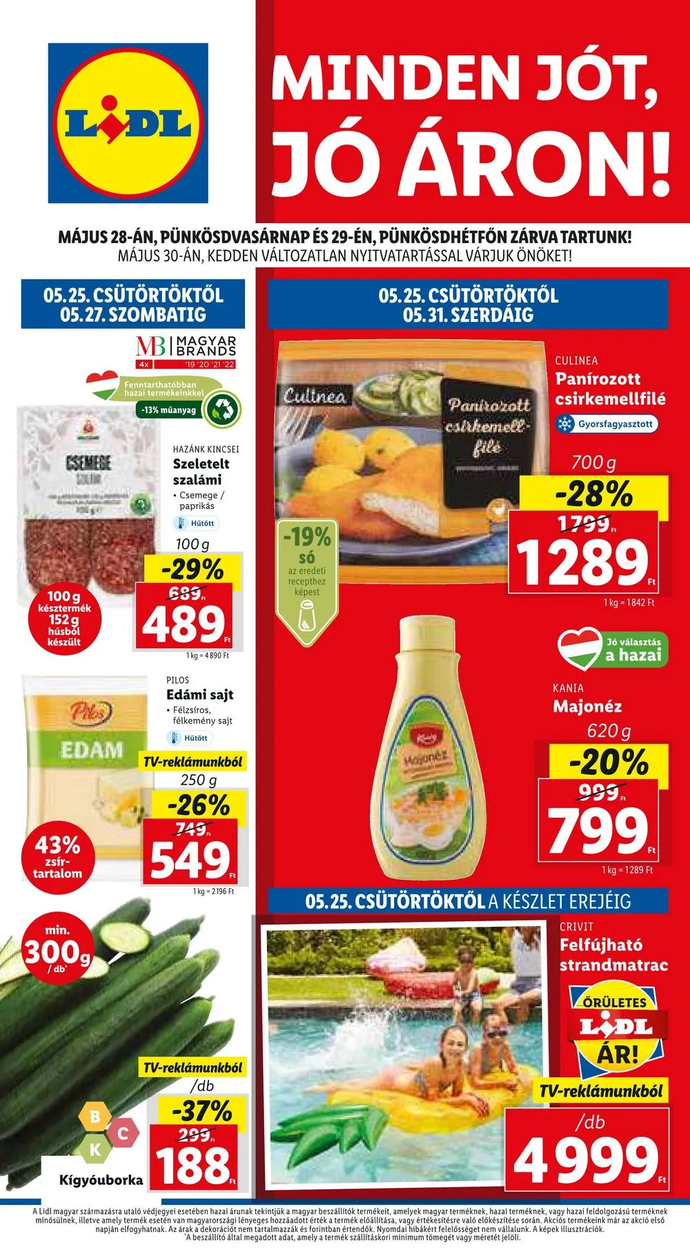Lidl akciós újság 05.25–05.31