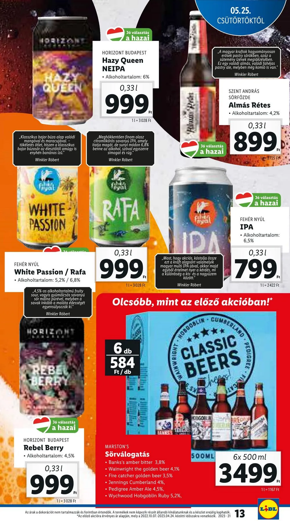 Lidl akciós újság 05.25–05.31 – 13. oldal