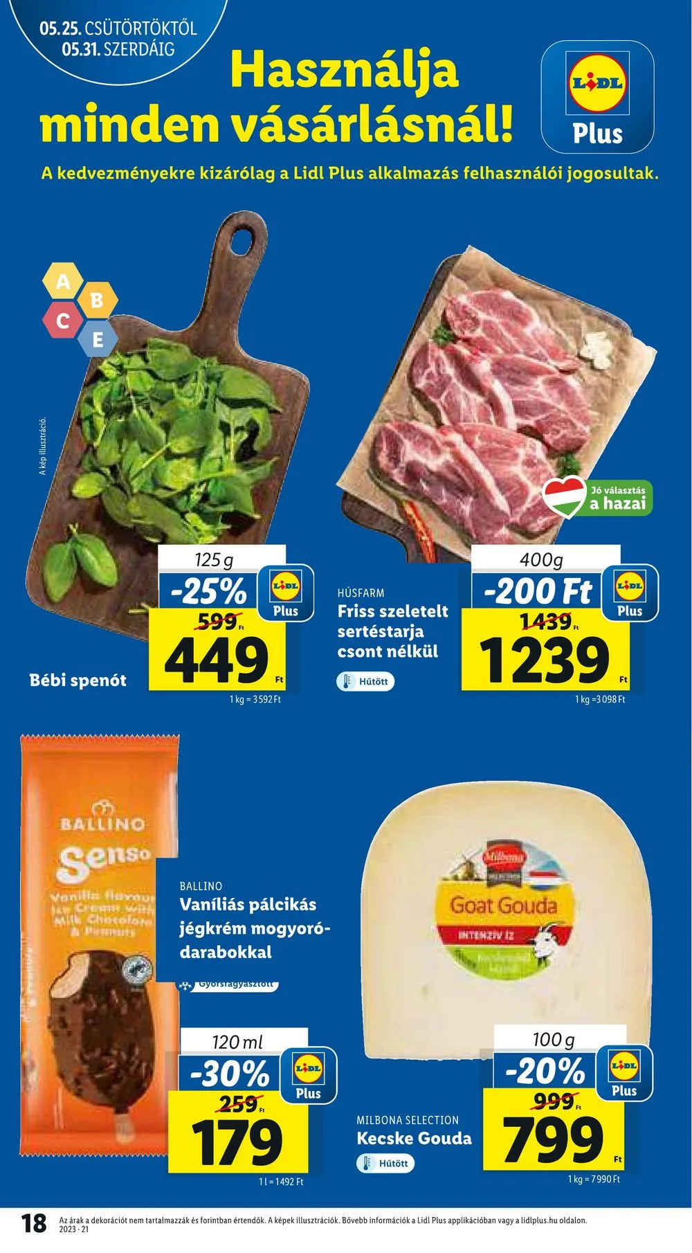 Lidl akciós újság 05.25–05.31 – 18. oldal