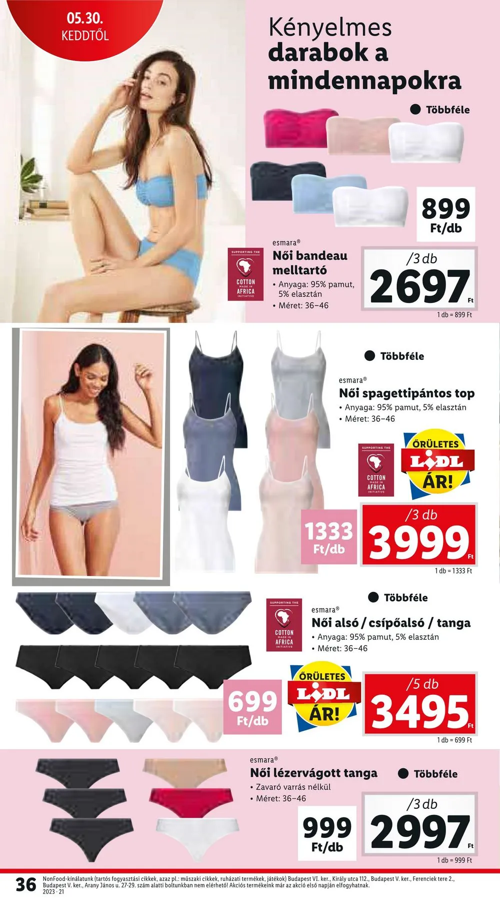 Lidl akciós újság 05.25–05.31 – 36. oldal