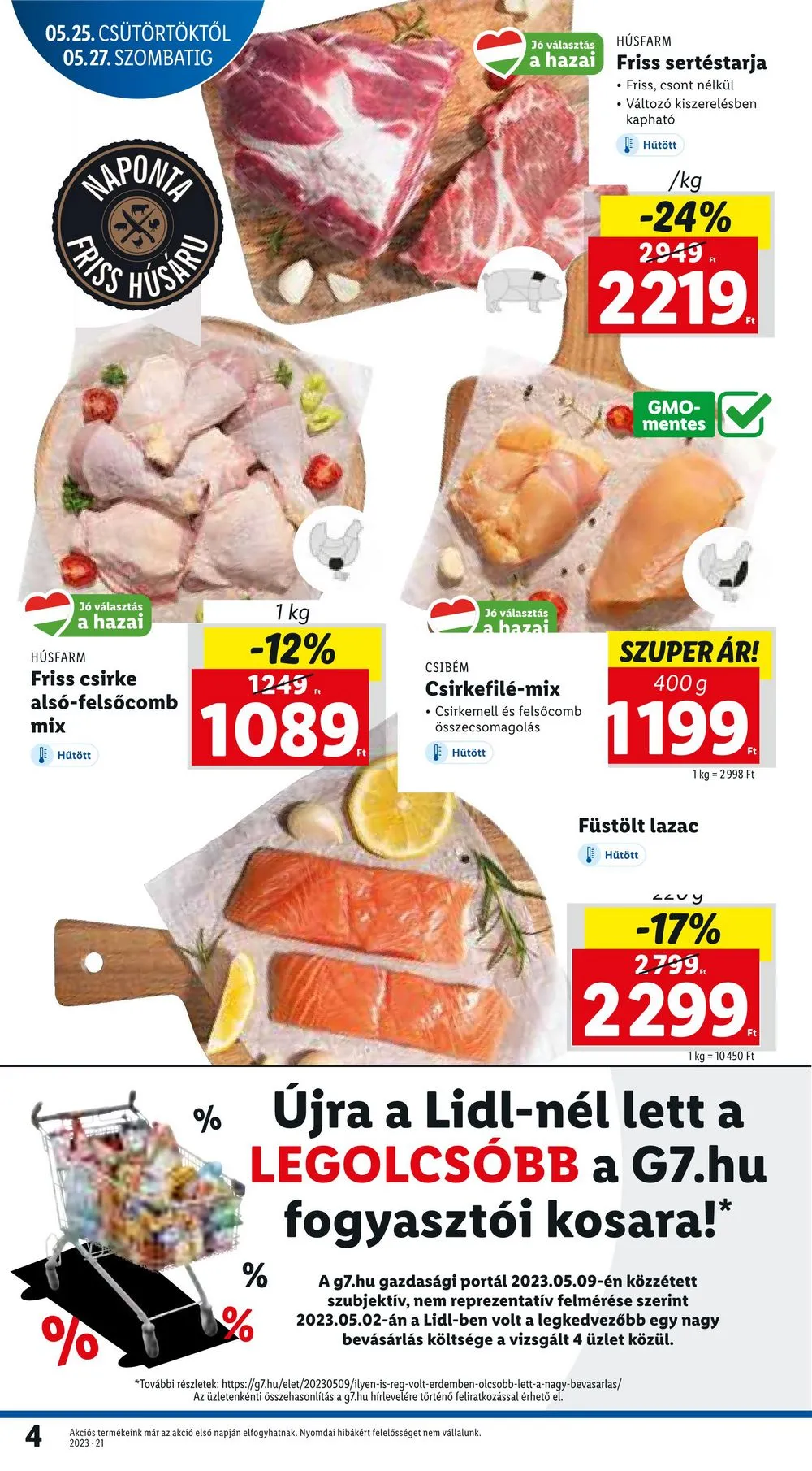 Lidl akciós újság 05.25–05.31 – 4. oldal