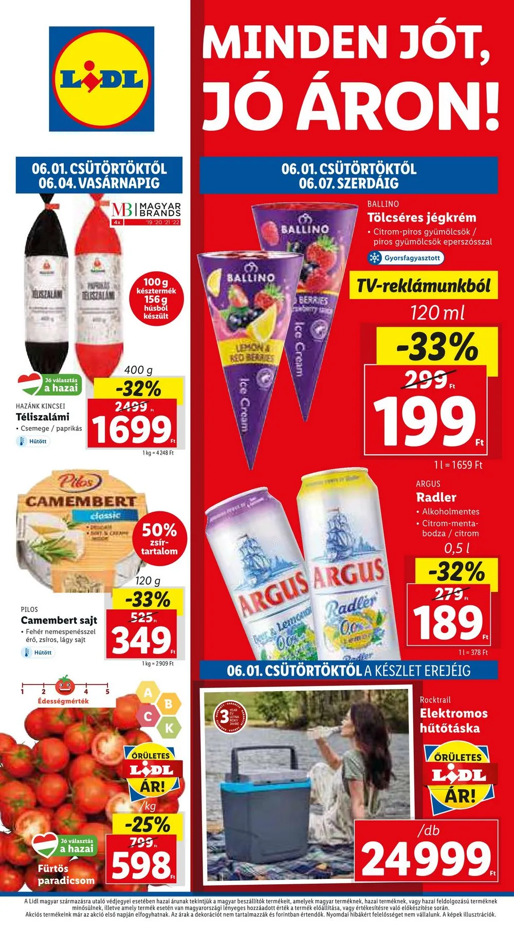 Lidl akciós újság 06.01–06.07
