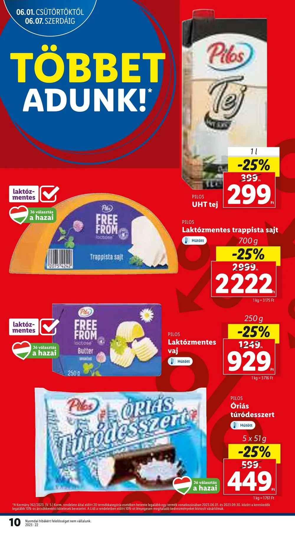 Lidl akciós újság 06.01–06.07 – 10. oldal