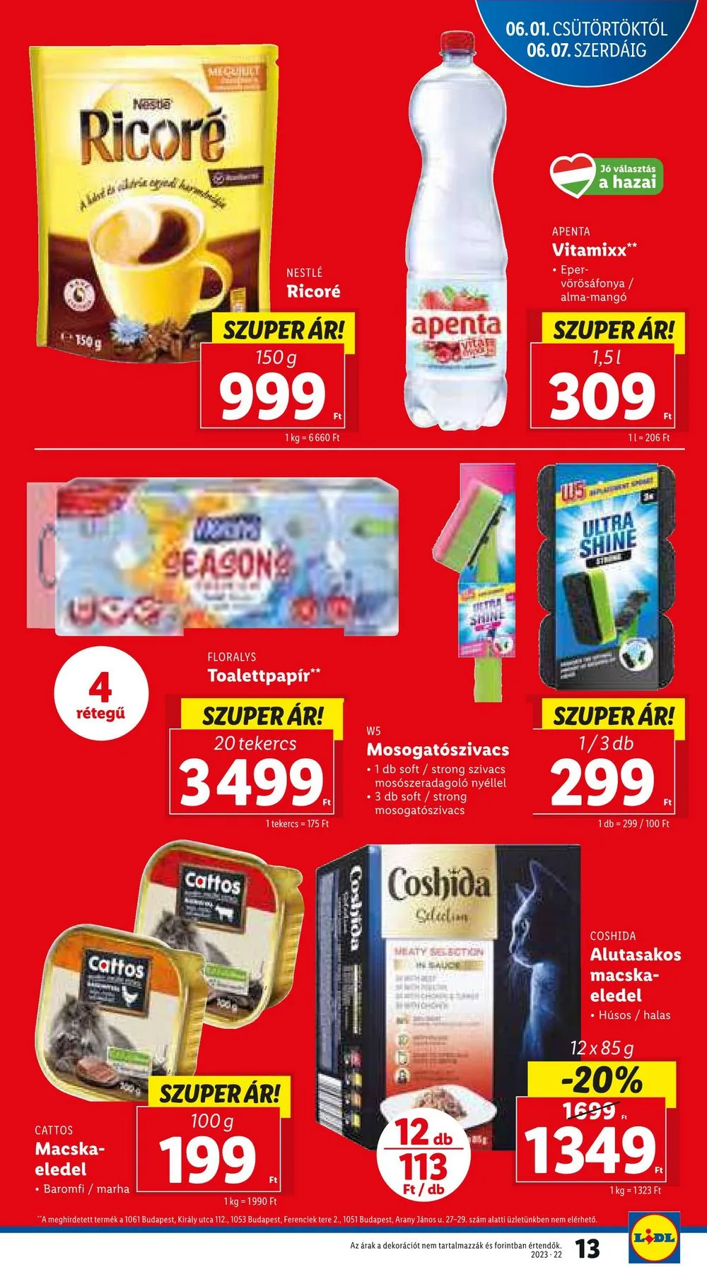 Lidl akciós újság 06.01–06.07 – 13. oldal