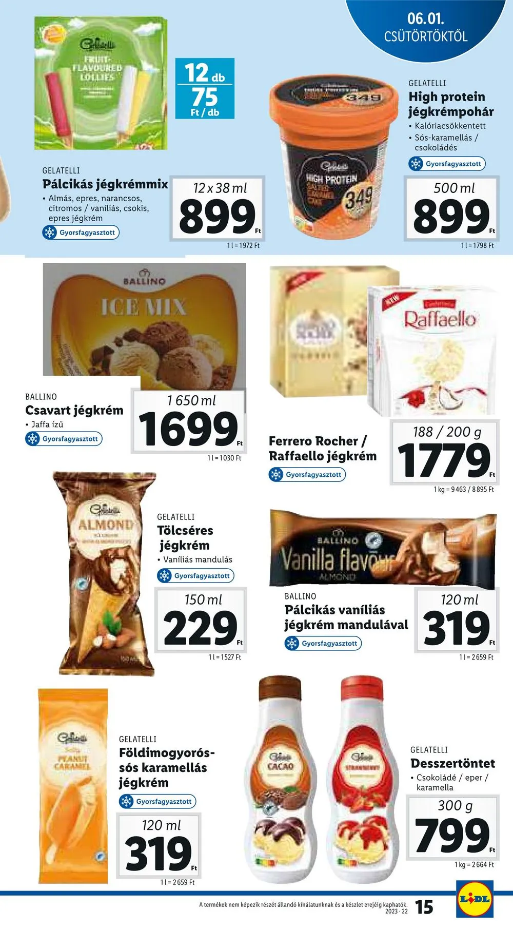 Lidl akciós újság 06.01–06.07 – 15. oldal