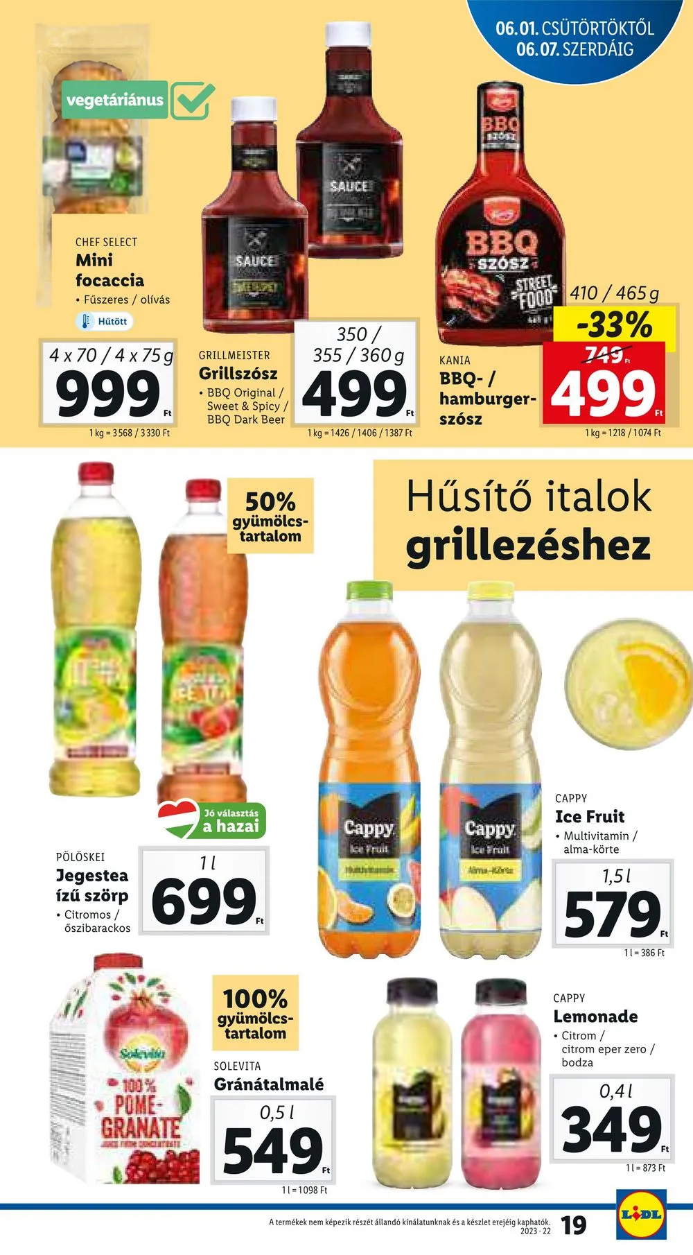 Lidl akciós újság 06.01–06.07 – 19. oldal