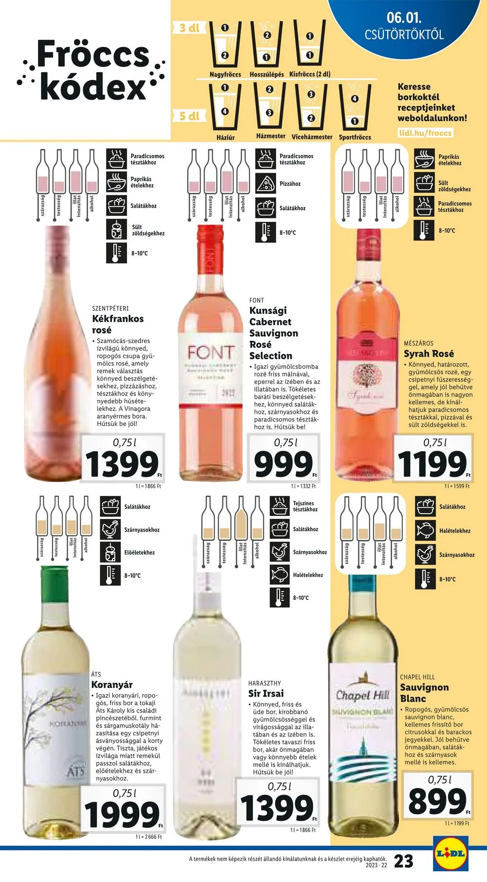 Lidl akciós újság 06.01–06.07 – 23. oldal