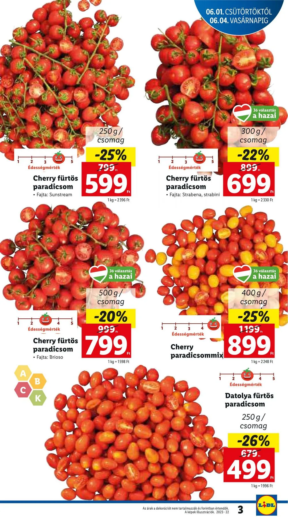 Lidl akciós újság 06.01–06.07 – 3. oldal