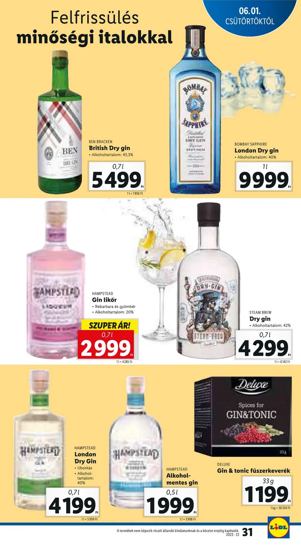 Lidl akciós újság 06.01–06.07 – 31. oldal