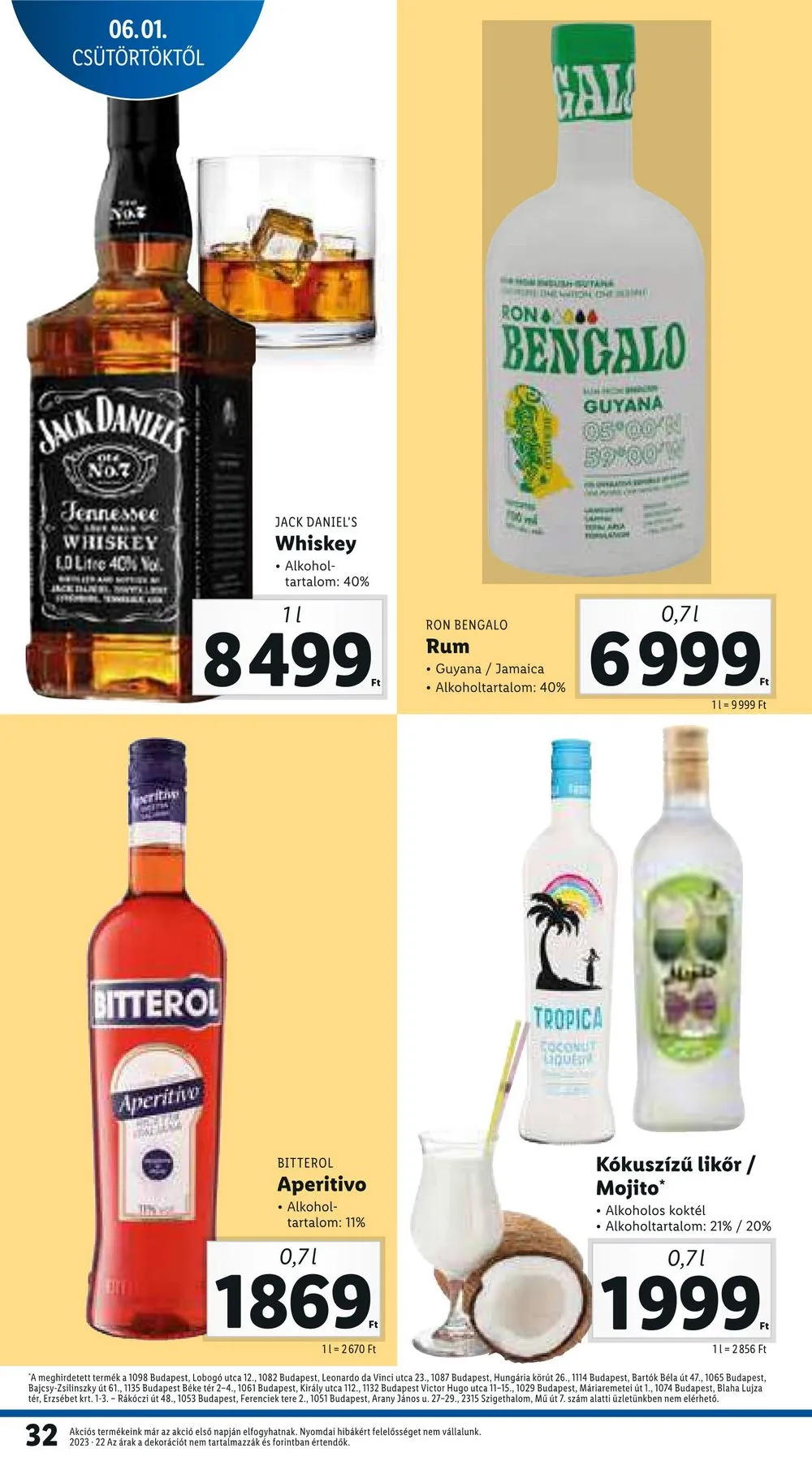 Lidl akciós újság 06.01–06.07 – 32. oldal