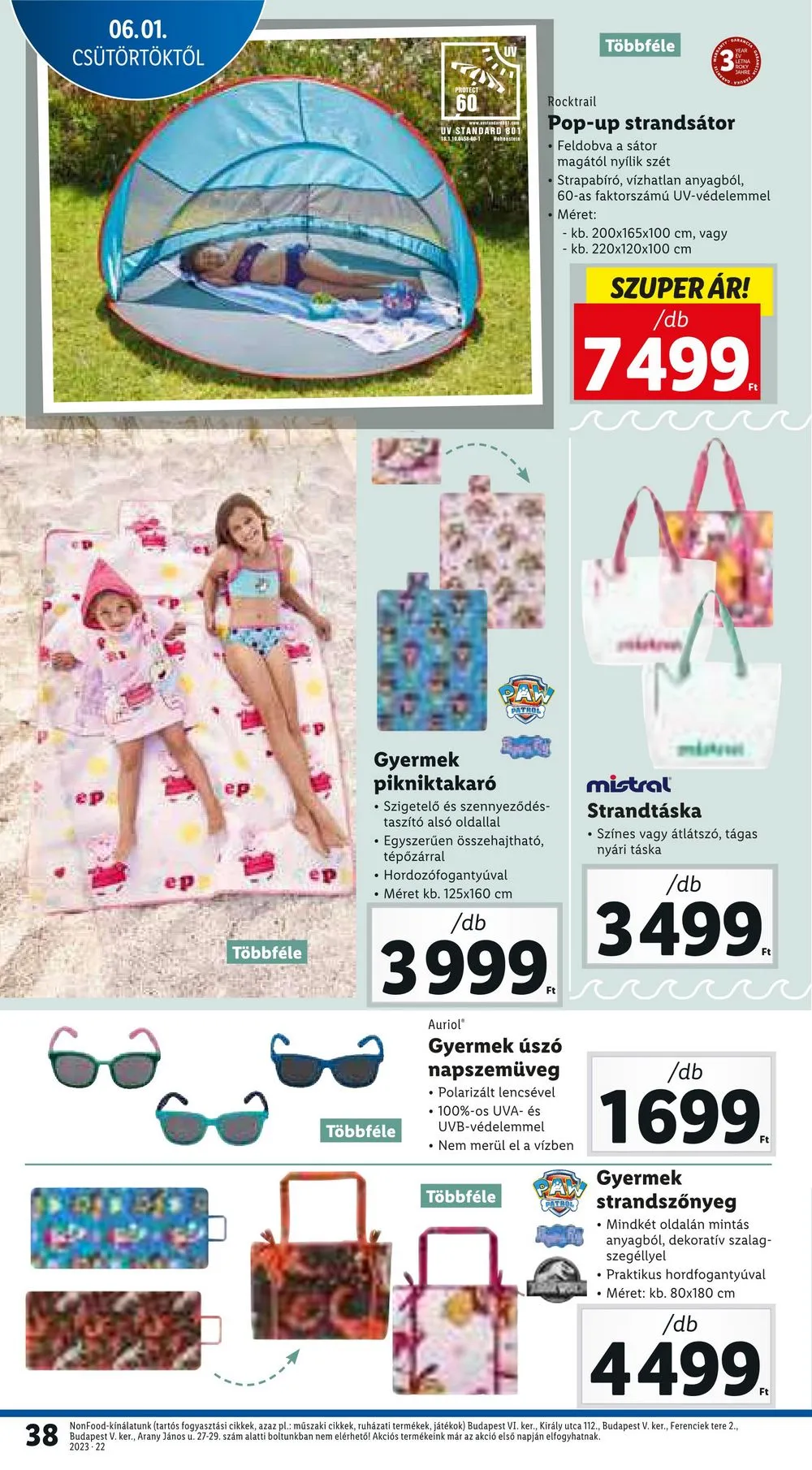 Lidl akciós újság 06.01–06.07 – 38. oldal