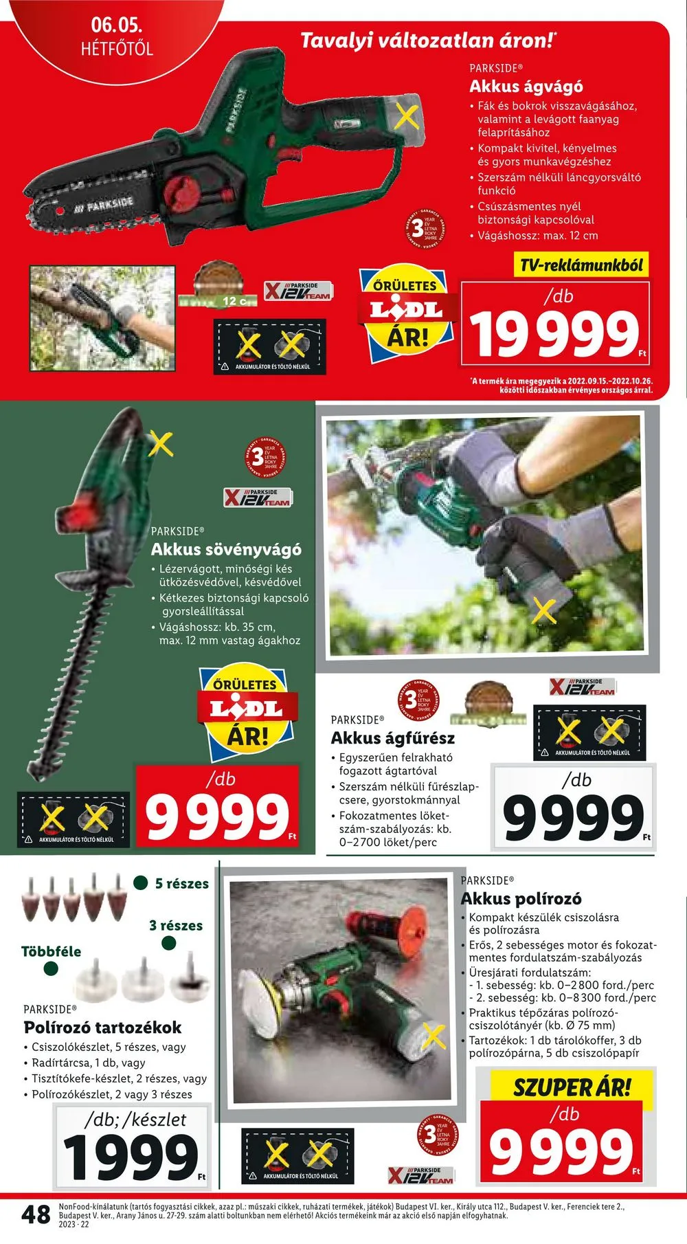 Lidl akciós újság 06.01–06.07 – 48. oldal
