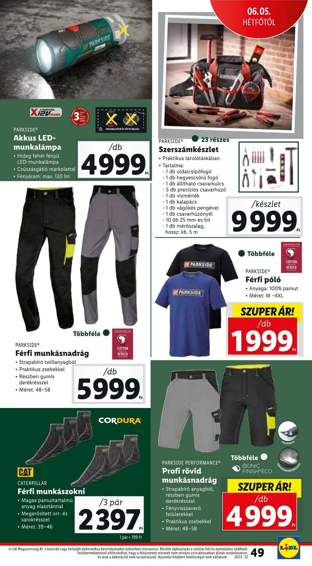 Lidl akciós újság 06.01–06.07 – 49. oldal
