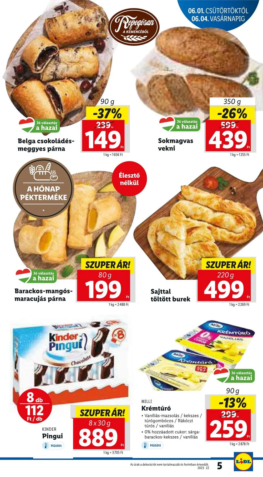 Lidl akciós újság 06.01–06.07 – 5. oldal