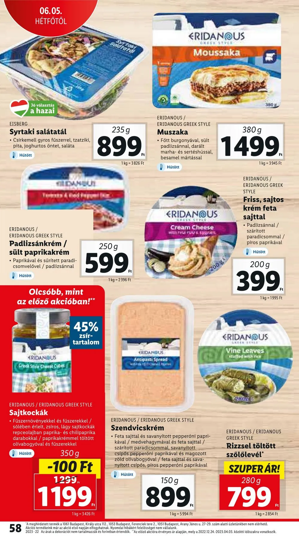 Lidl akciós újság 06.01–06.07 – 58. oldal