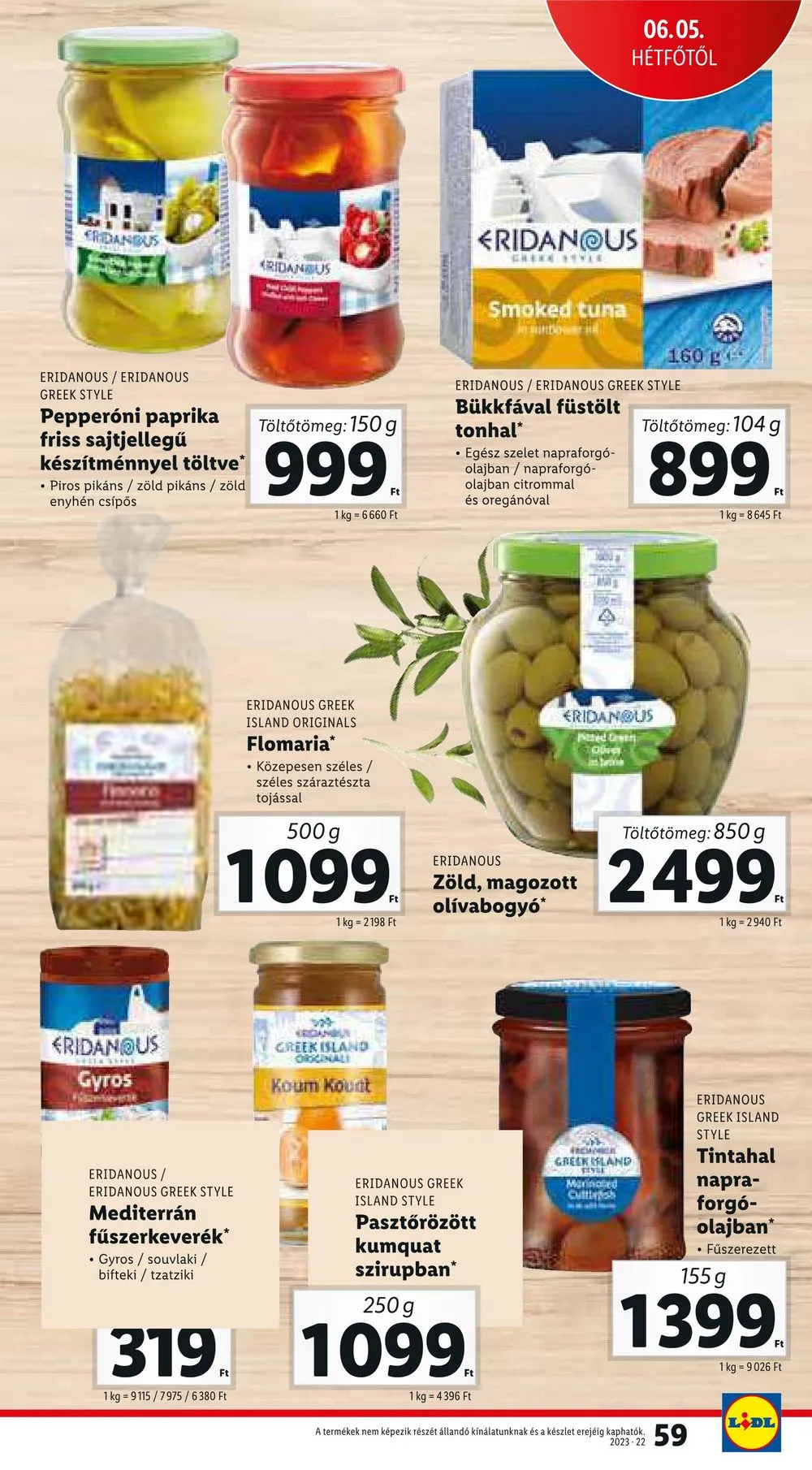Lidl akciós újság 06.01–06.07 – 59. oldal