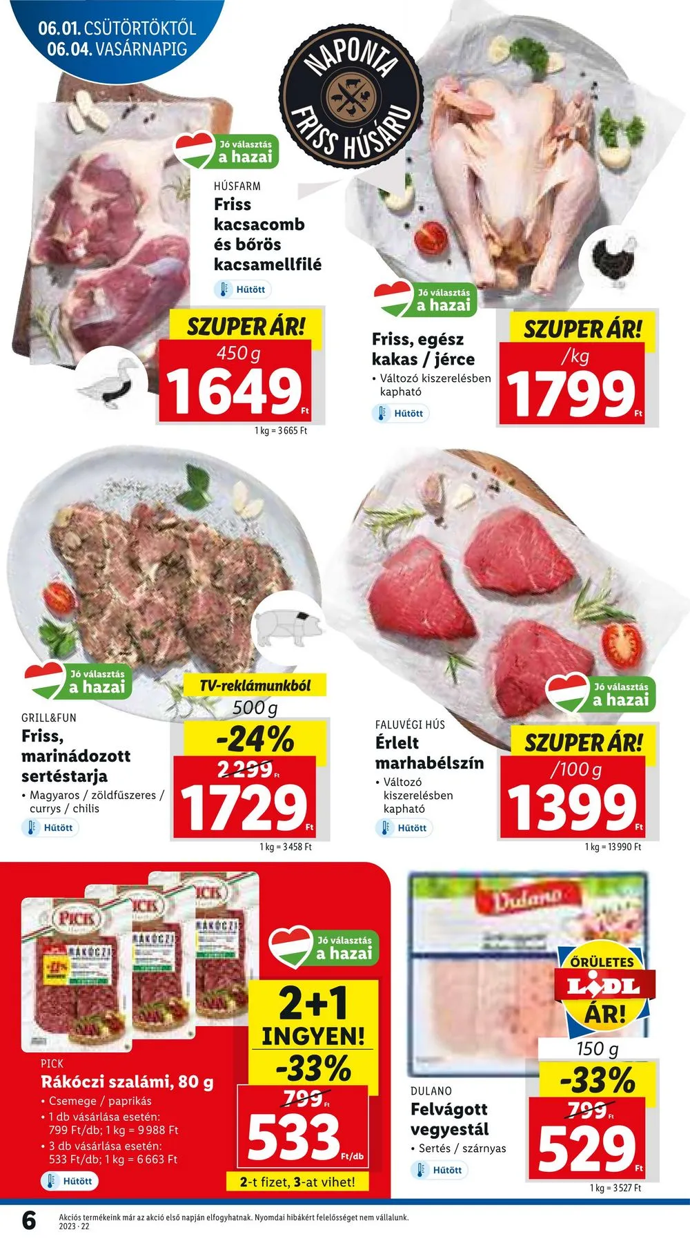 Lidl akciós újság 06.01–06.07 – 6. oldal