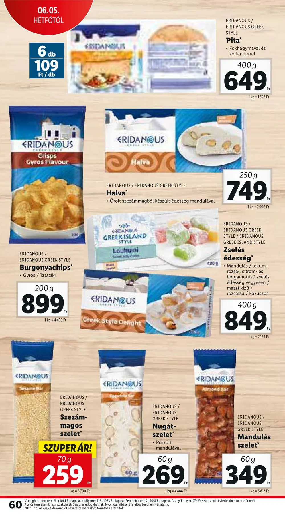 Lidl akciós újság 06.01–06.07 – 60. oldal