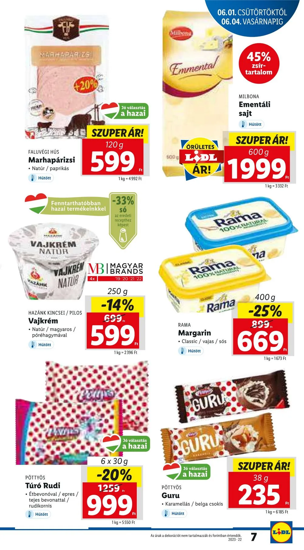 Lidl akciós újság 06.01–06.07 – 7. oldal