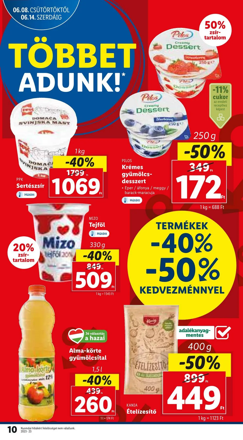 Lidl akciós újság 06.08–06.14 – 10. oldal
