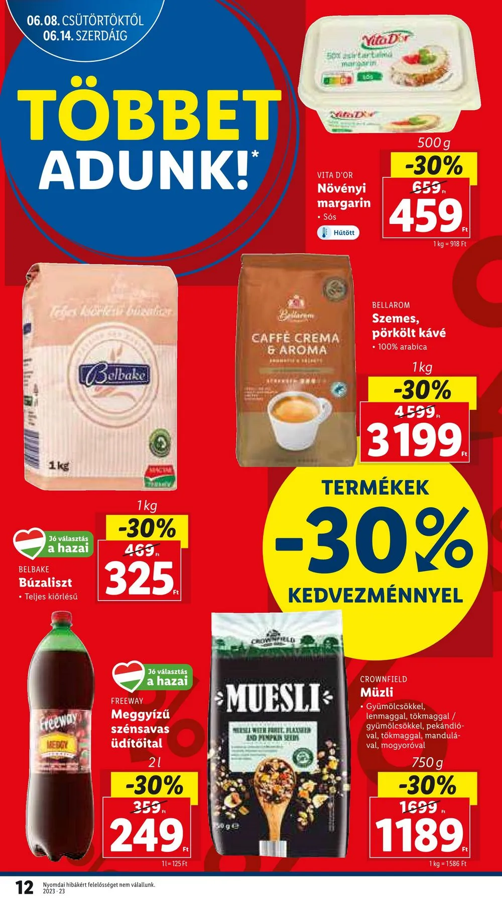Lidl akciós újság 06.08–06.14 – 12. oldal